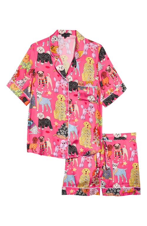 Karen Mabon Fashion Dog Short Pajamas in Pink