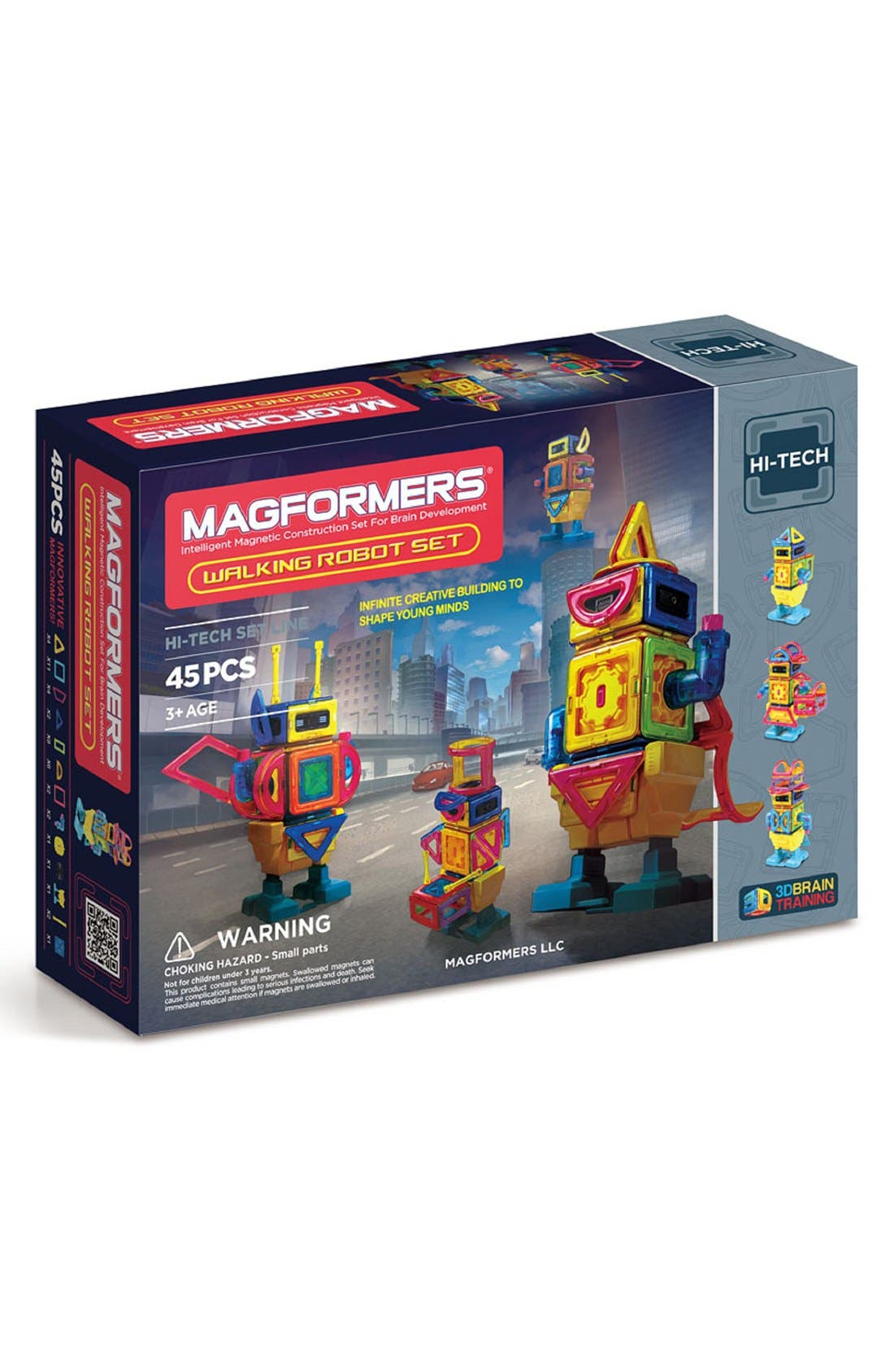 magformers walking robot set 45 pcs