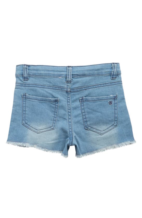 JESSICA SIMPSON KIDS' RUCHED TANK TOP & CUTOFF SHORTS SET