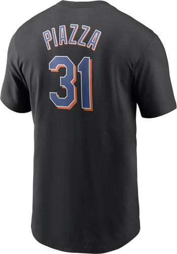 Men's New York Mets Mike Piazza Nike White Home Cooperstown Collection  Player Jersey