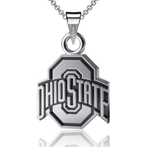 Kentucky Wildcats Dayna Designs Women's Silver Team State Outline Necklace