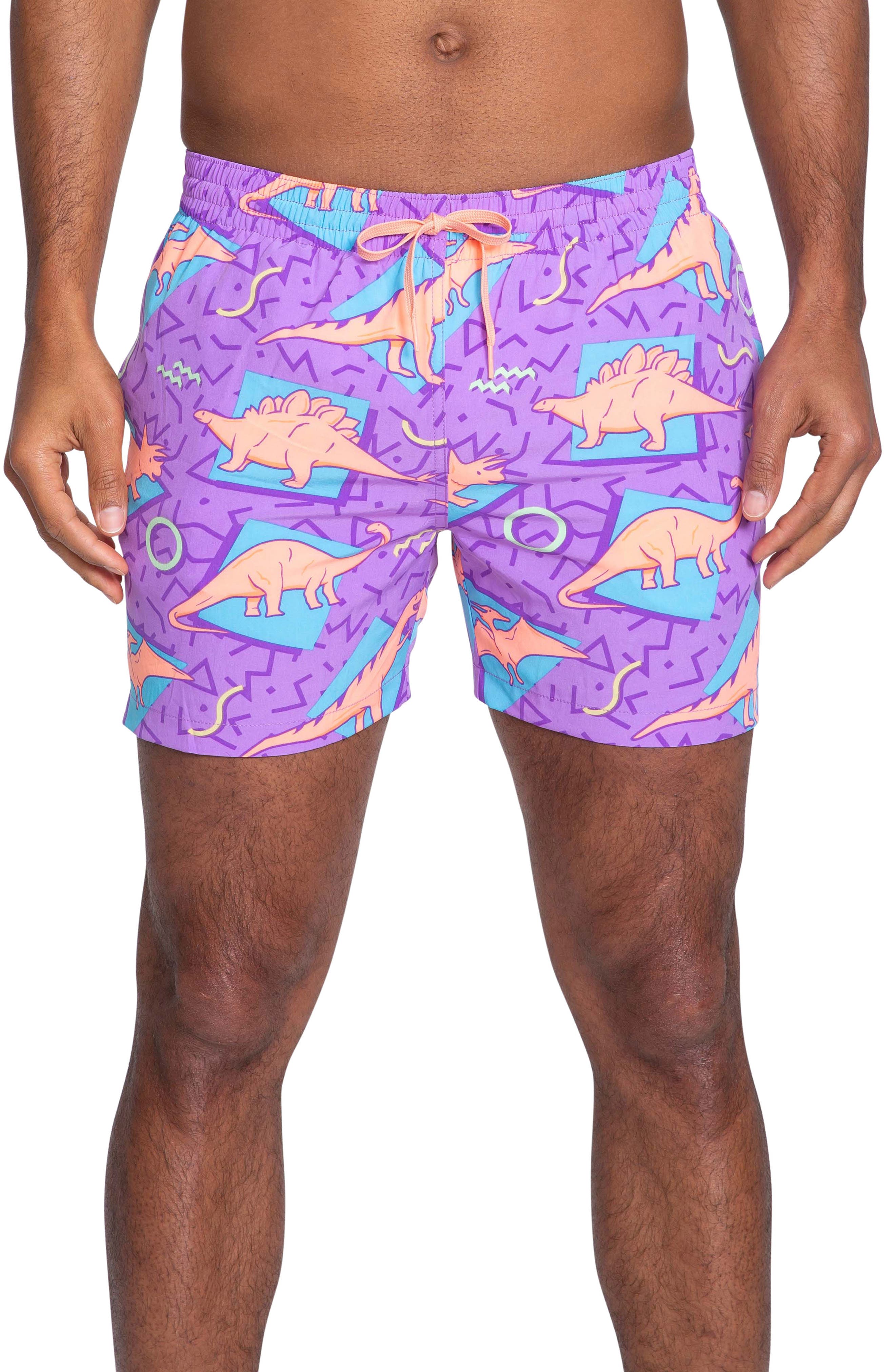 Chubbies Classic Jurassic Print Swim Trunks