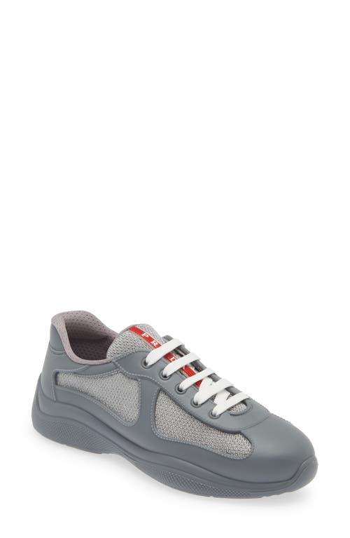 Prada America's Cup Low Top Sneaker in Grey at Nordstrom, Size 11Us