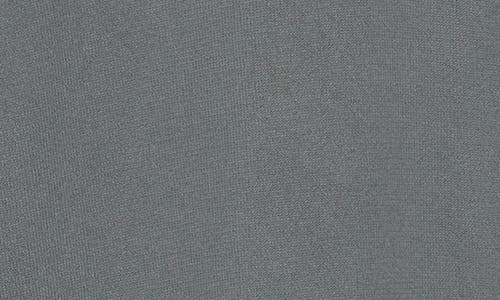 Shop Hugo Boss Boss Luno Long Sleeve Zip Polo In Dark Grey