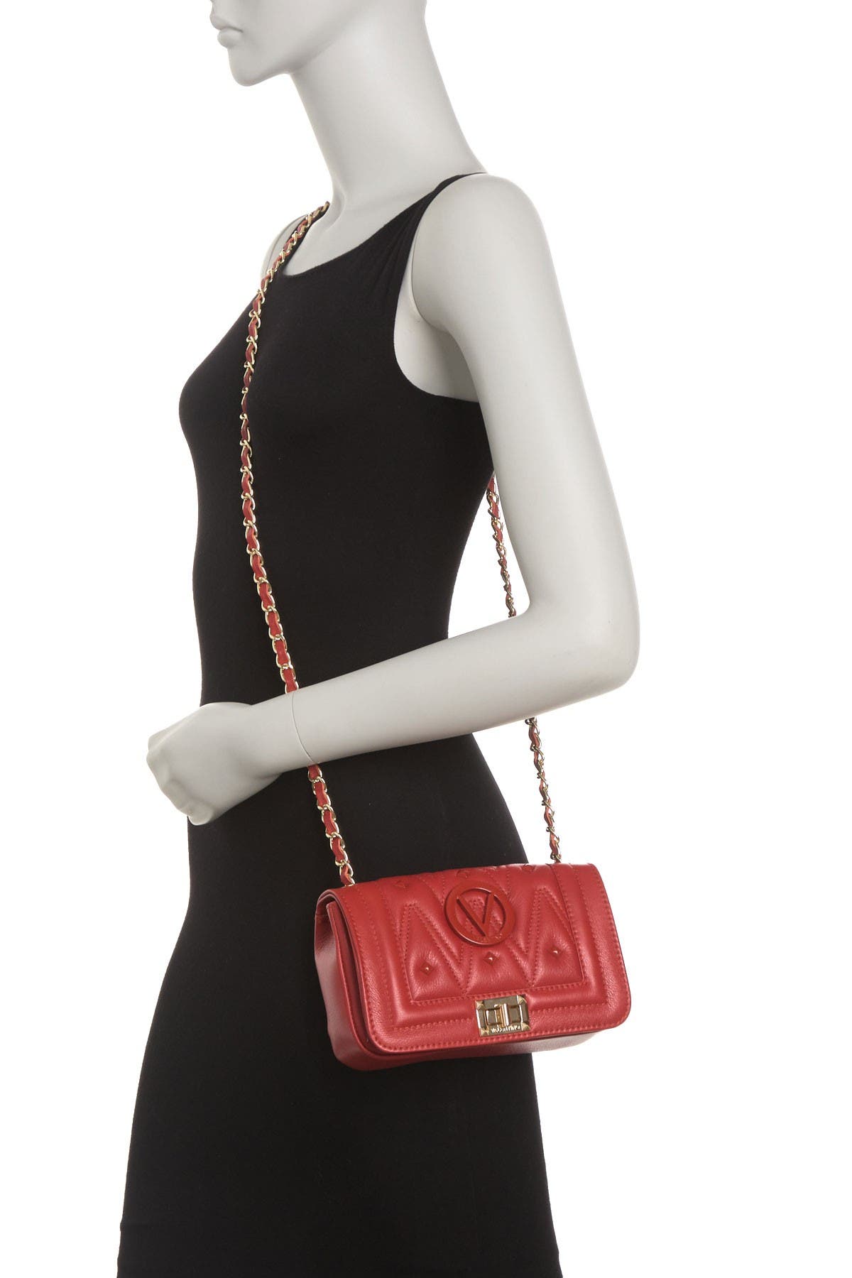 Valentino By Mario Valentino Beatriz D Studded Crossbody Bag In Bossa