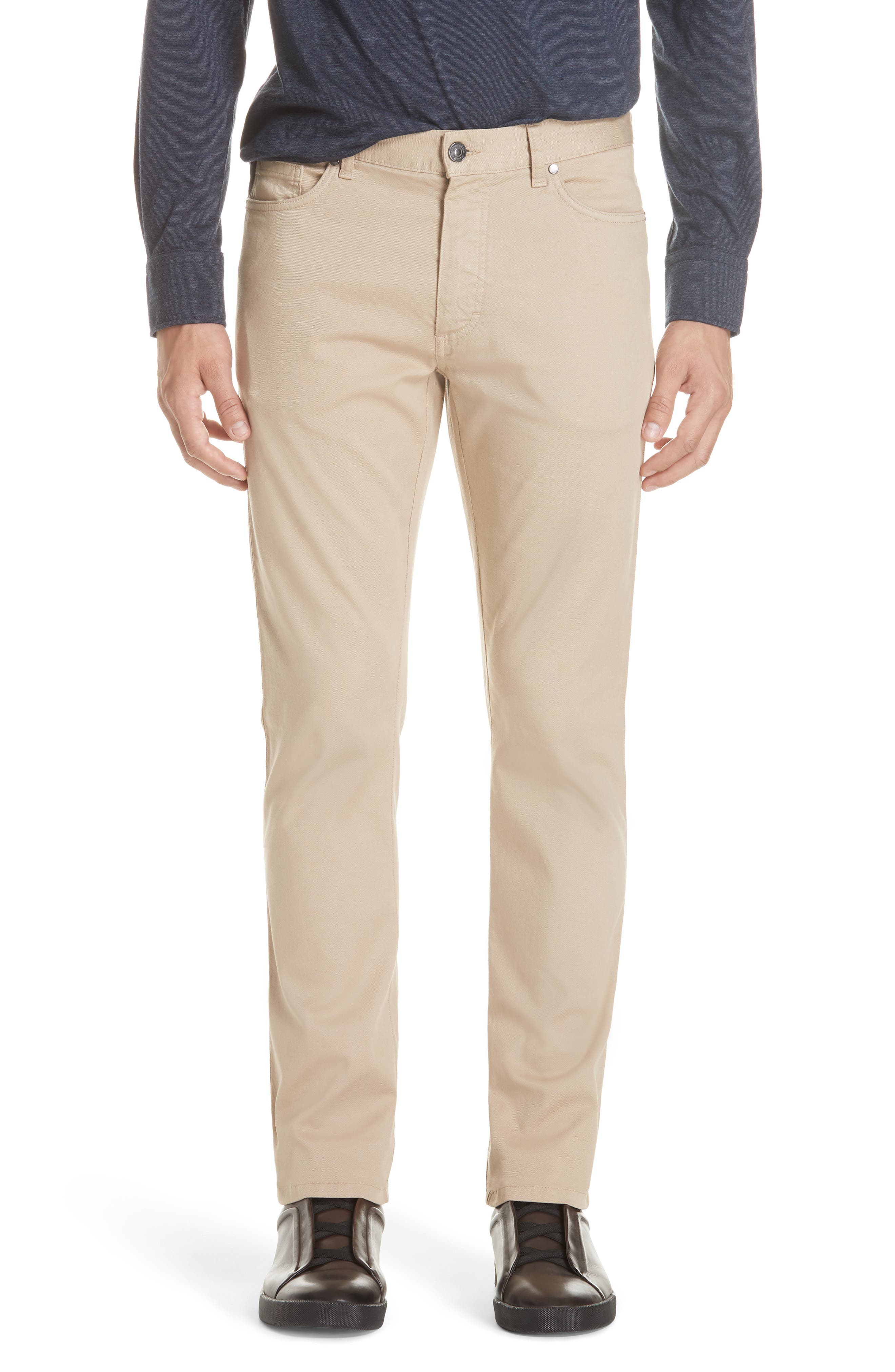 zegna five pocket pants