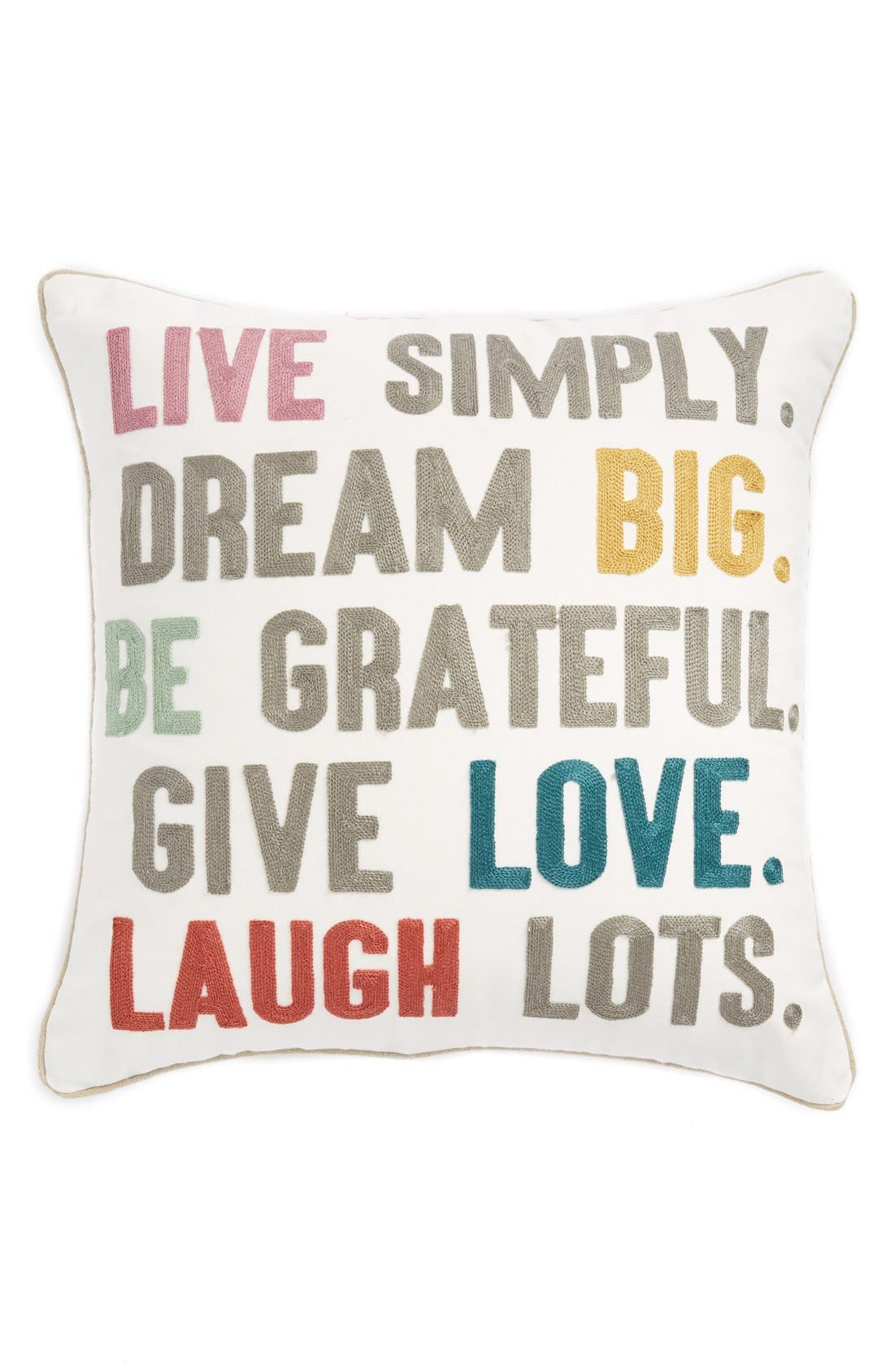 Levtex 'Live Simply' Pillow Nordstrom