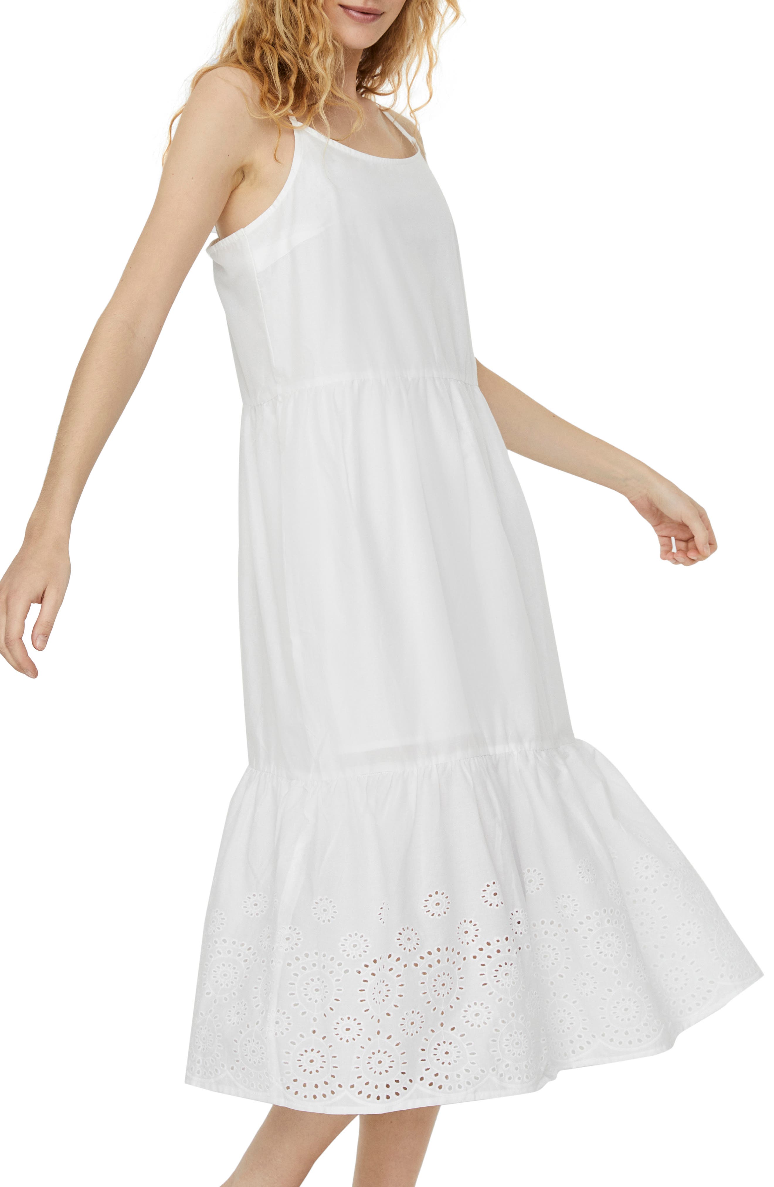 vero moda white dress