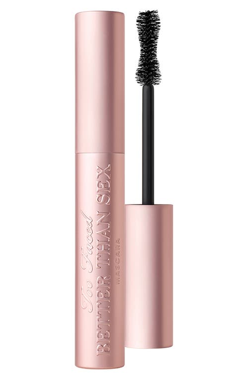 Too Faced Better than Sex Volumizing & Lengthening Mascara in Black at Nordstrom, Size 0.17 Oz