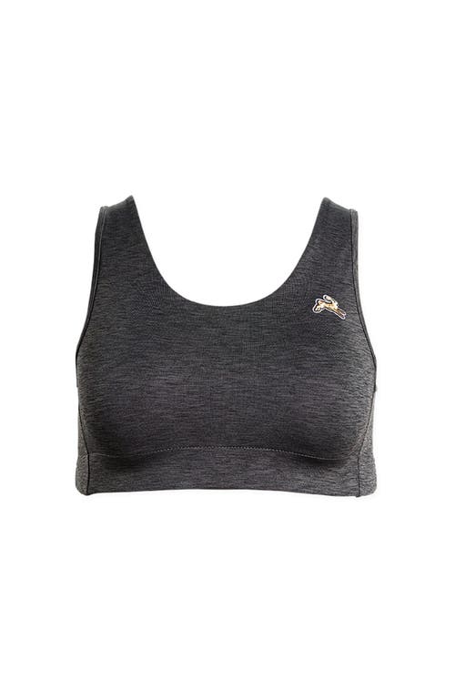 Tracksmith Women's Session Bra Charcoal at Nordstrom,