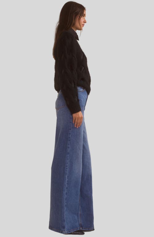 Cynthia Rowley Open Knit Sweater In Black