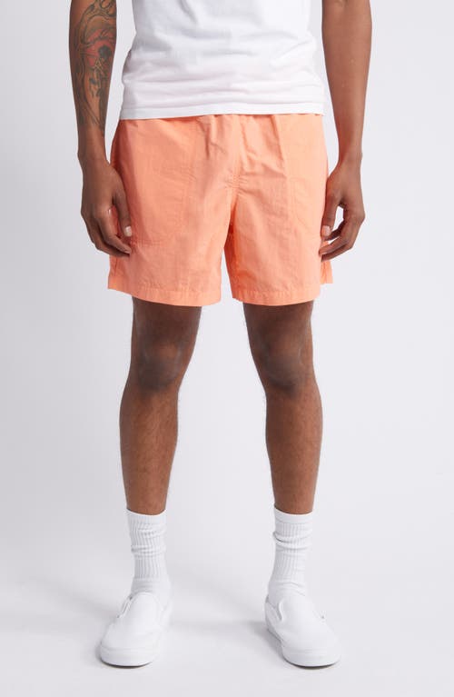 Nylon Shorts in Coral Fusion