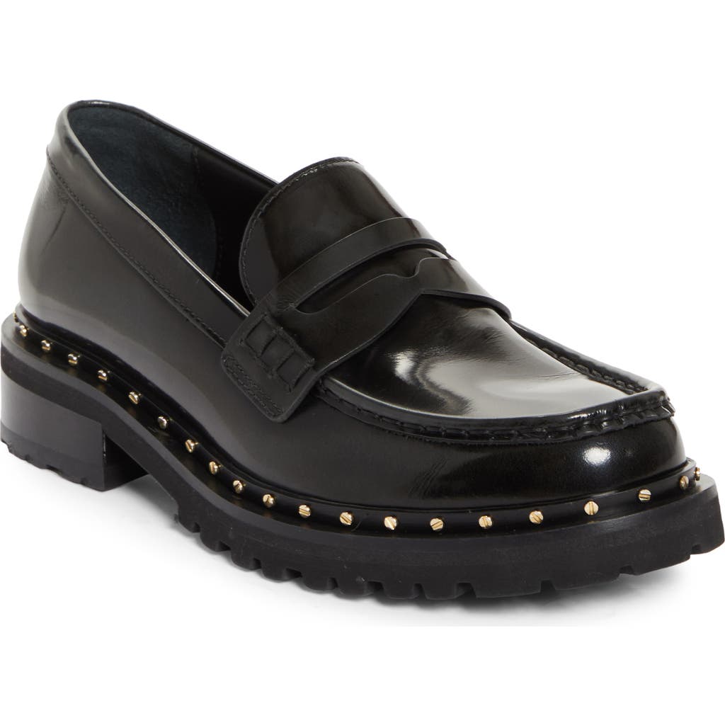 Golden Goose Chunky Penny Loafer In Black