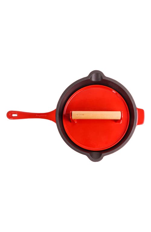 Berghoff Neo Enameled Cast Iron 4-piece Cookware Set In Red