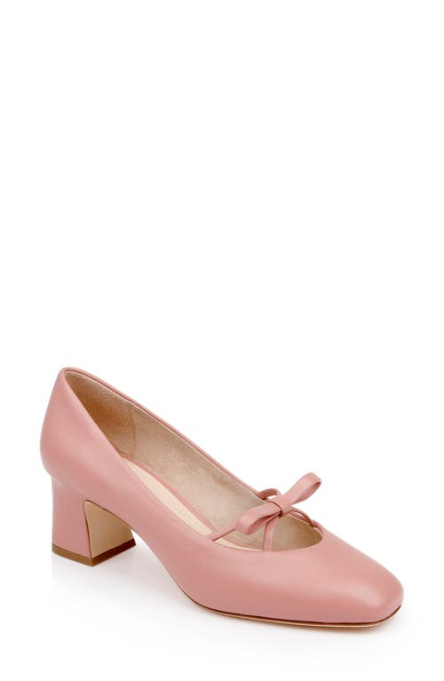 Shop Dee Ocleppo Zion Pump In Blush Leather