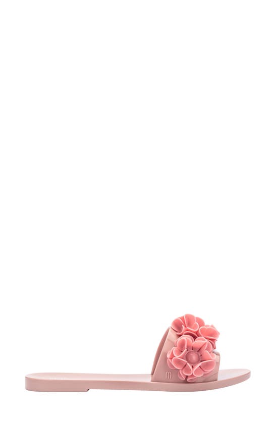 Shop Melissa Babe Springtime Slide Sandal In Pink