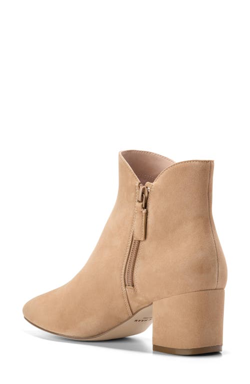 Cole Haan Elyse Bootie In Blush Suede