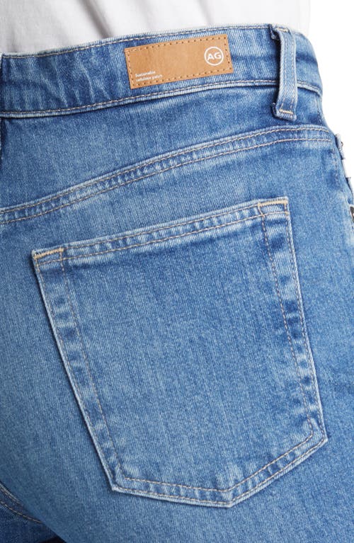 Shop Ag Alexxis High Waist Straight Leg Jeans In Vp Paramount