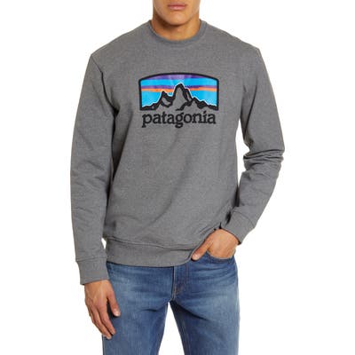 Patagonia Fitz Roy Horizons Uprisal Recycled Blend Fleece Sweatshirt