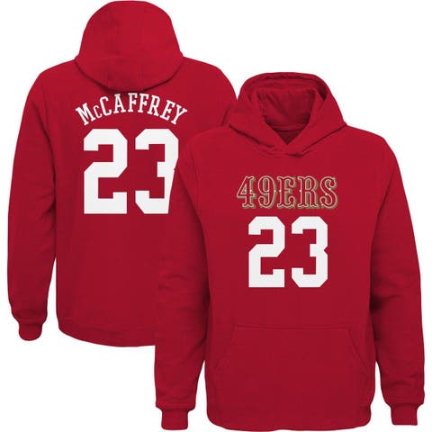 Christian McCaffrey 23 San Francisco 49ers Vapor Black/Red