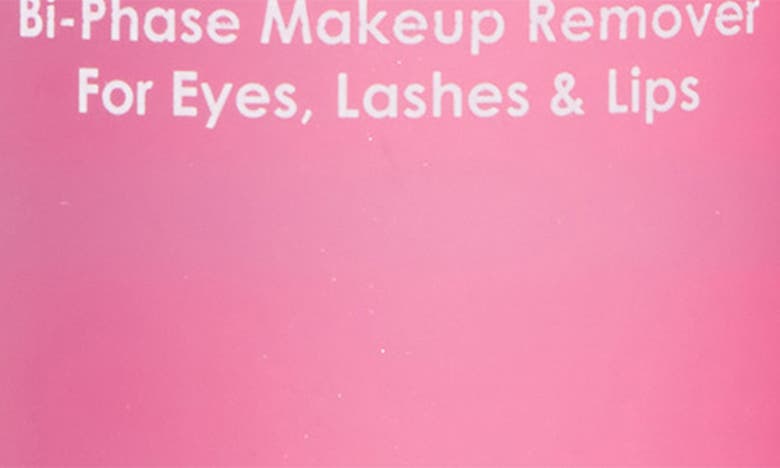 Grande Cosmetics Grandevanish Bi-phase Makeup Remover For Eyes, Lashes & Lips In Clear