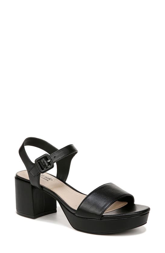 Shop Lifestride Rhythmn Platform Sandal In Black