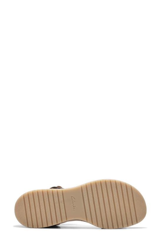 Shop Clarks (r) Kassanda Lily Wedge Sandal In Stone Nubuck