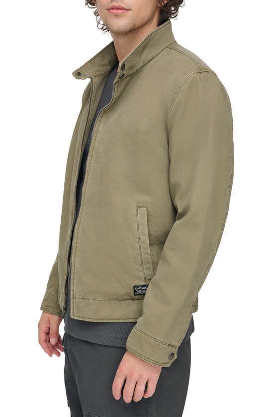 Levi's Harrington Cotton Jacket In Light Olive