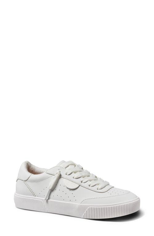 Lay Day Seas Sneaker in White Leather