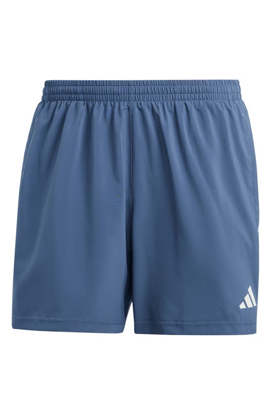 Shop Adidas Originals Adidas Own The Run Recycled Polyester Running Shorts In Preloved Ink