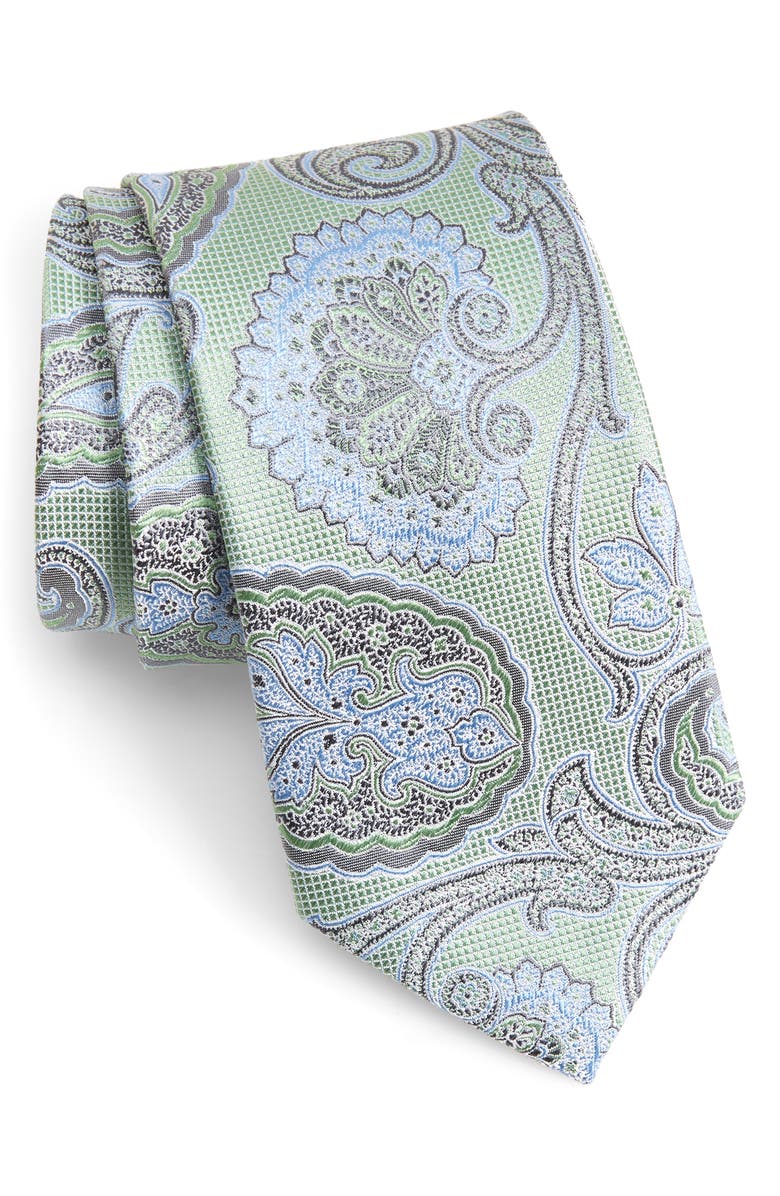 Nordstrom Men's Shop Paisley Silk Tie, Main, color, 