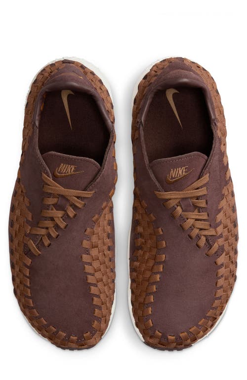 Shop Nike Air Footscape Woven Sneaker In Earth/light British Tan