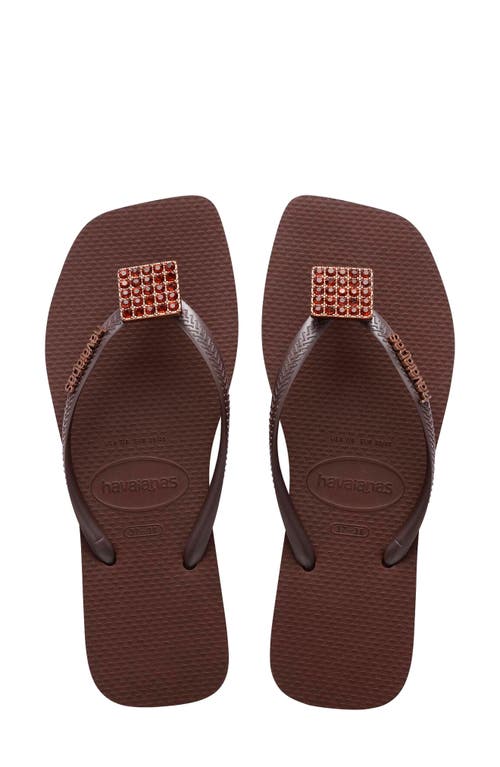 HAVAIANAS HAVAIANAS SLIM CRYSTAL CHARM FLIP FLOP