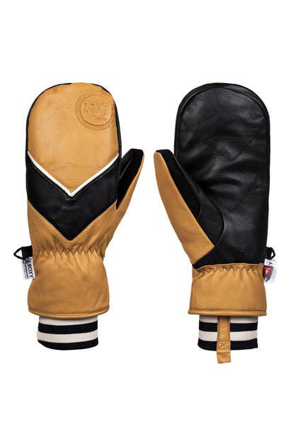 Click to view more detailed imagery on our partner's website Roxy Torah Bright Summit Mittens In Spruce Yellow
