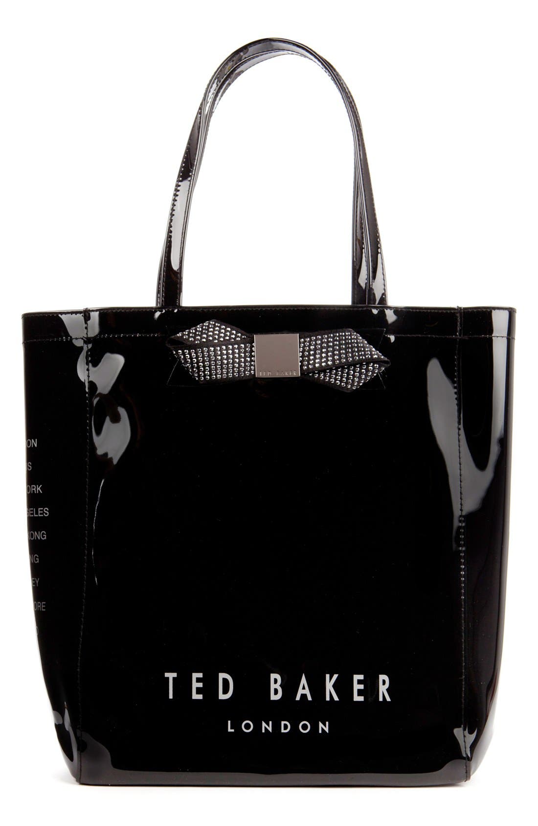 Ted Baker London 'Gemcon' Metallic Bow Tote Nordstrom