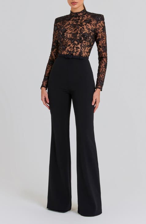Women's Solid Color Ribbed Shawl Low Back Lace-Up Jumpsuit Two-Piece Set -  The Little Connection