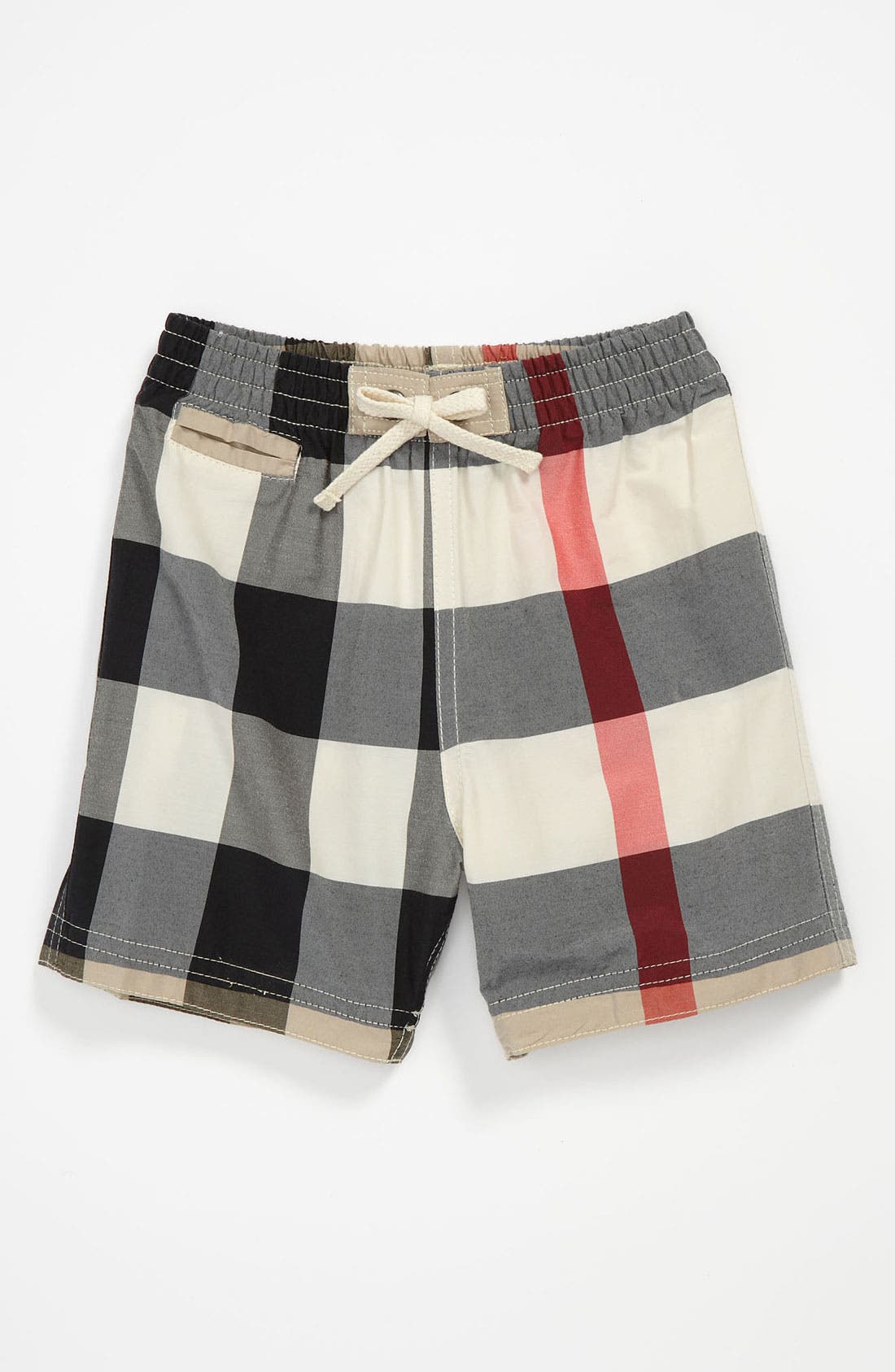 Burberry 'Nova Check' Swim Trunks (Infant) Nordstrom