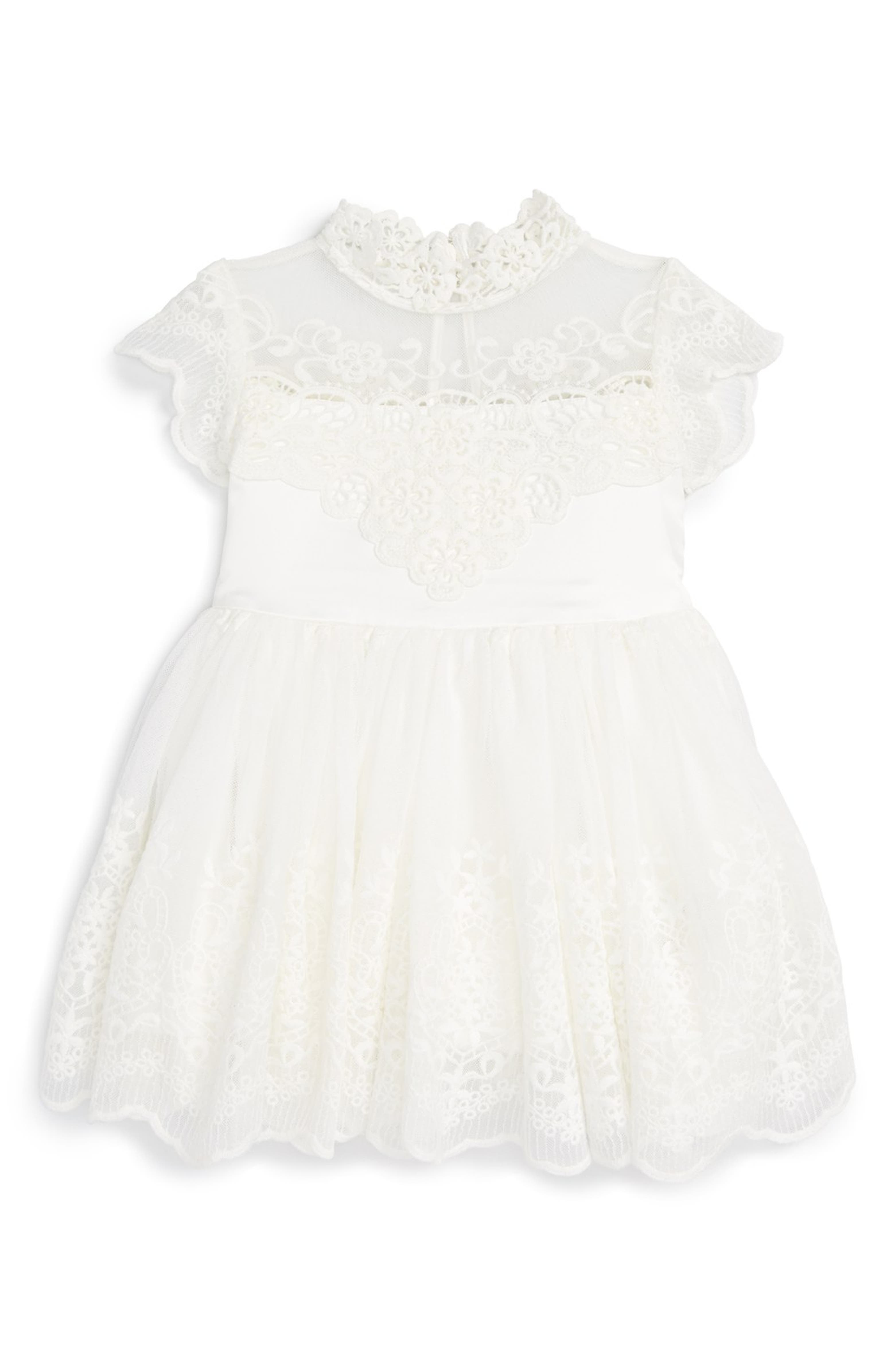 Bardot Junior Scallop Lace Dress (Baby Girls) | Nordstrom