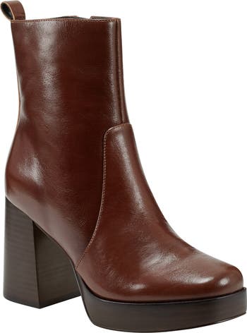 Marc Fisher LTD Marysa Block Heel Platform Bootie Women