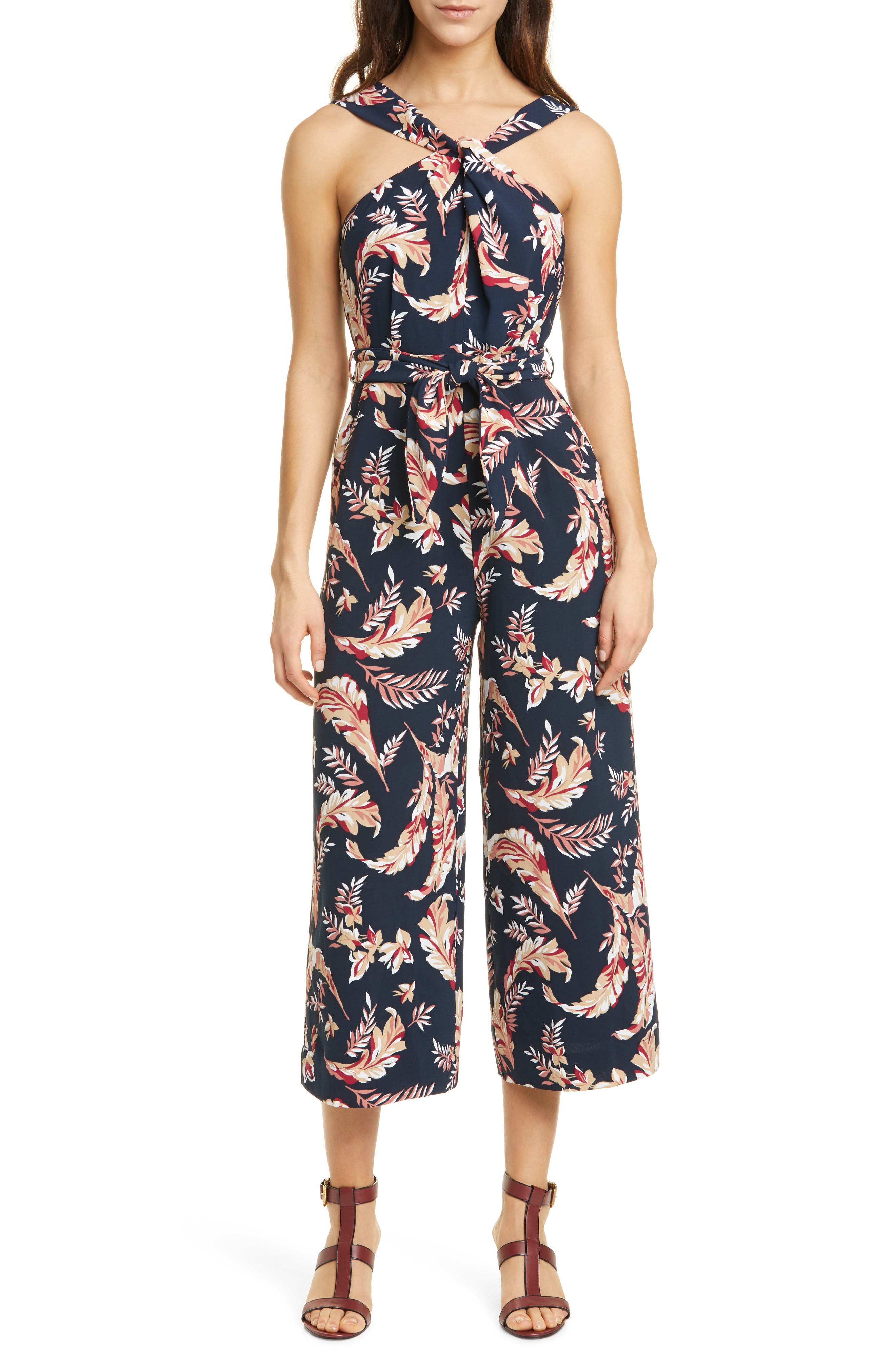 nordstrom floral jumpsuit