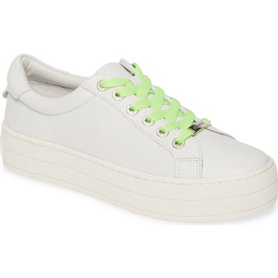 Jslides Hippie Platform Sneaker- White