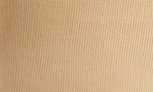 Brixton Ludlow High Waist Corduroy Pants In Oat Milk