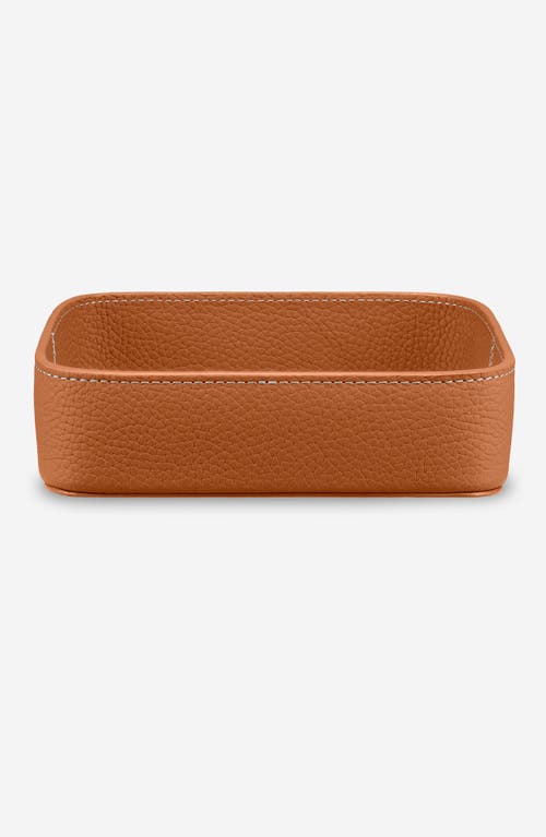 Maison De Sabre Maison De Sabré The Catchall Tray In Pecan Emerald