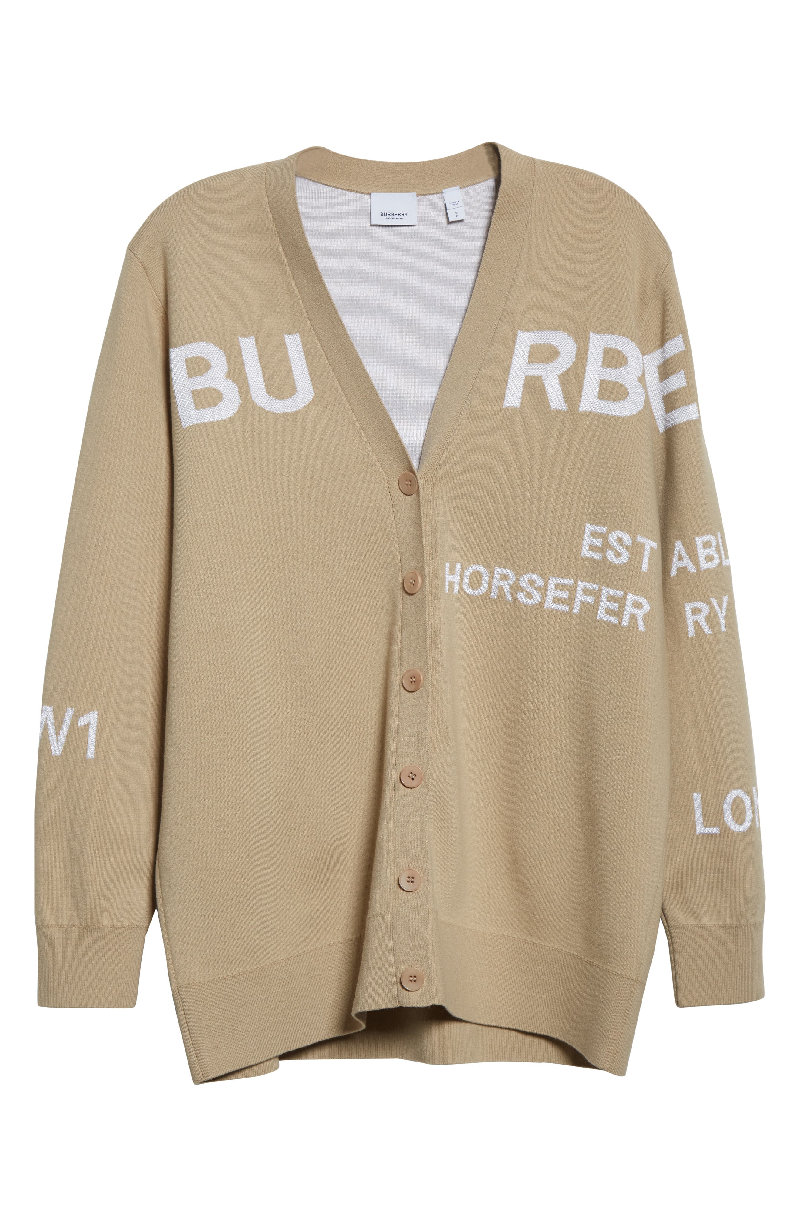burberry oversized sweater