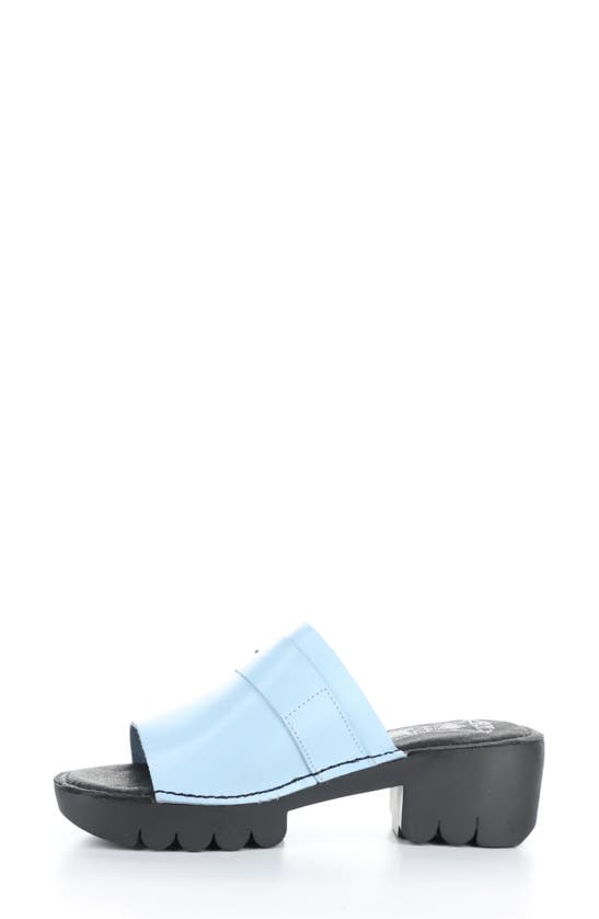 Shop Fly London Eple Platform Sandal In Sky Blue