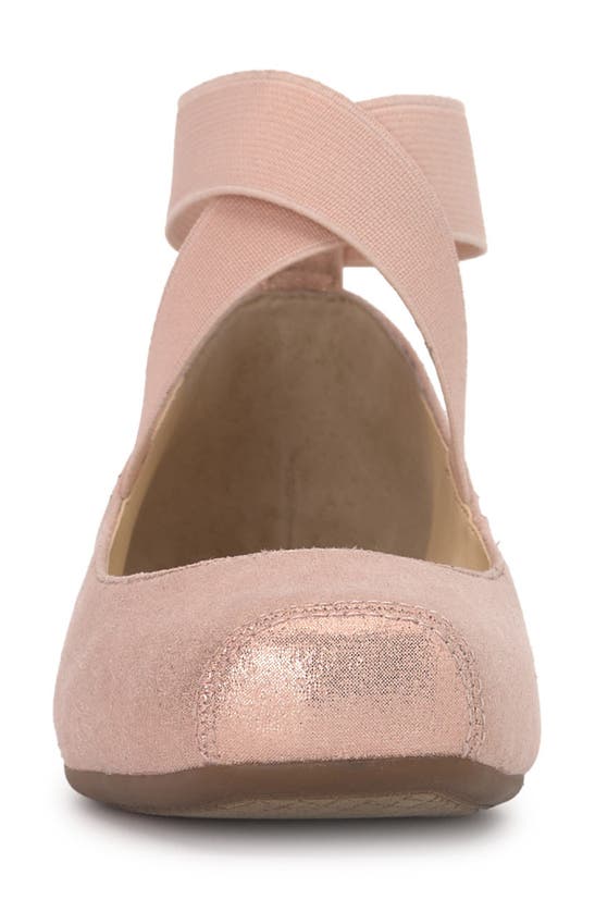 Shop Jessica Simpson 'mandalaye' Leather Flat In Blush