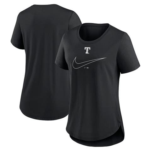 Women's St. Louis Cardinals Nike White Rewind Color Remix Fashion Raglan  T-Shirt