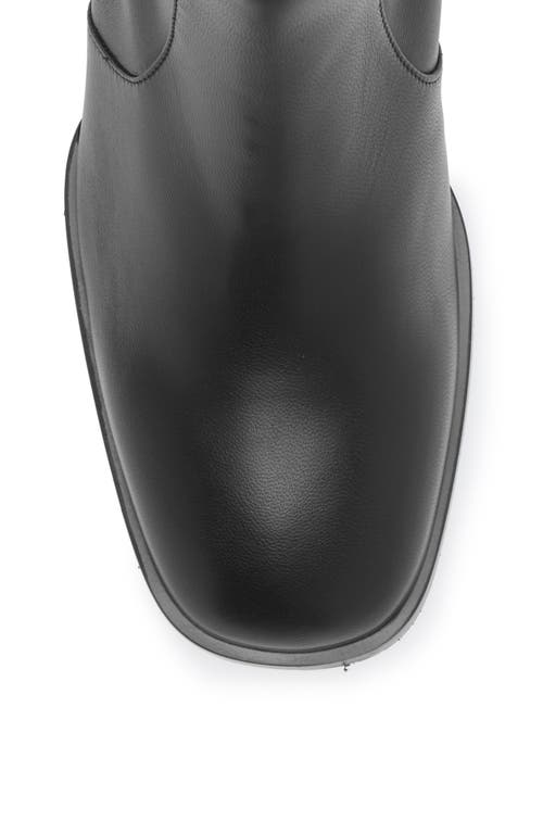 Stuart Weitzman Nola Zip Bootie In Black Soft Nappa