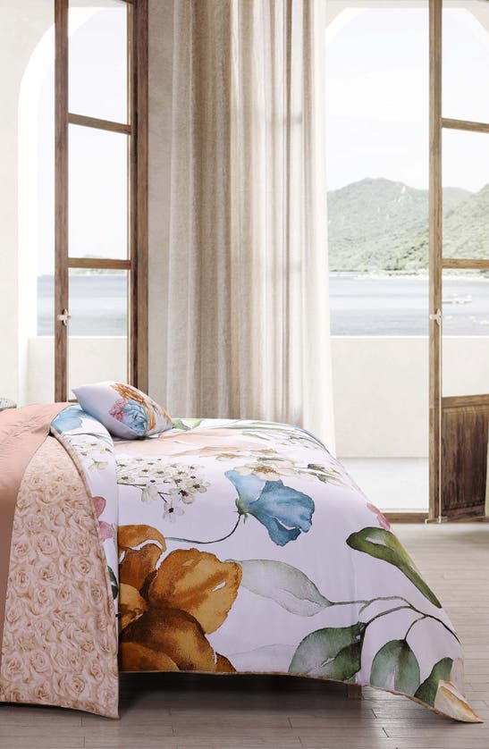 Bebejan Maia 5-piece Reversible Comforter Set In Blue