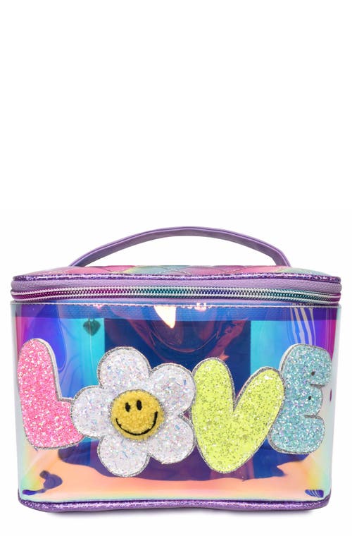 OMG Accessories Kids' Love Train Case in Orchid at Nordstrom